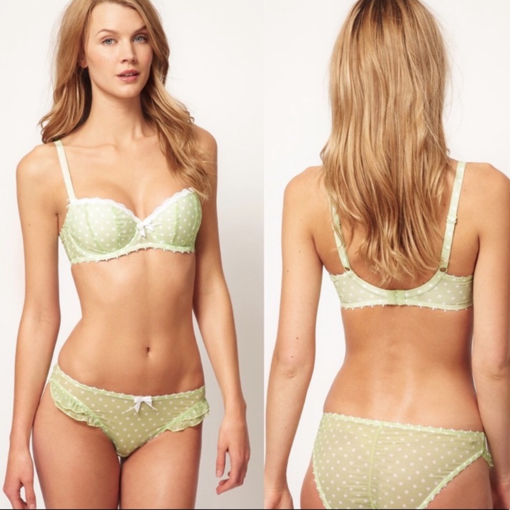 Freya Polka Dot Balconette Bra Retro Vibes